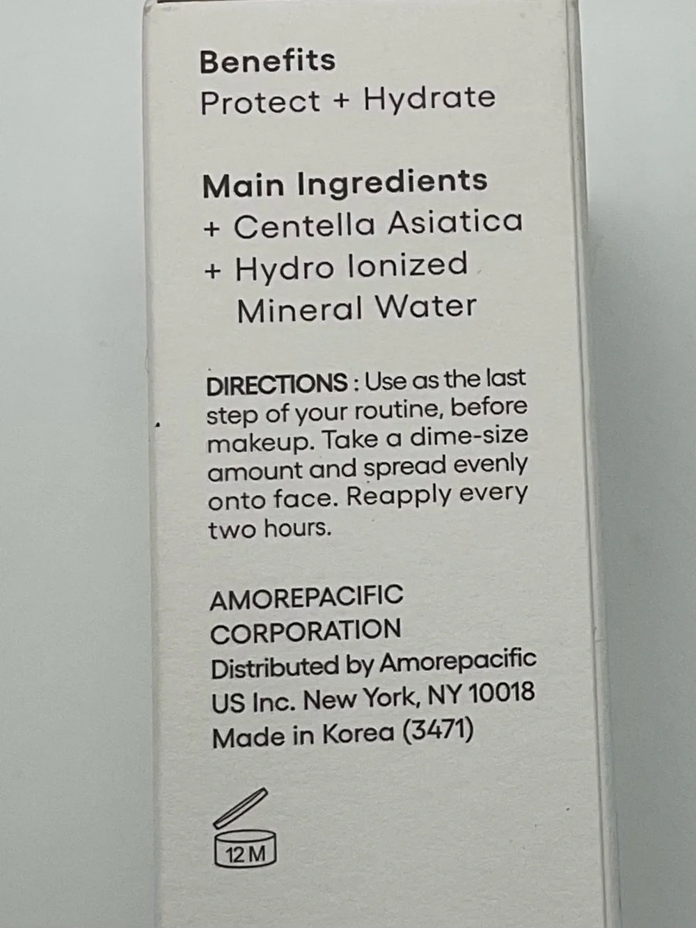 Laneige Hydro UV Defense Sunscreen Broad Spectrum  SPF 50+ NIB